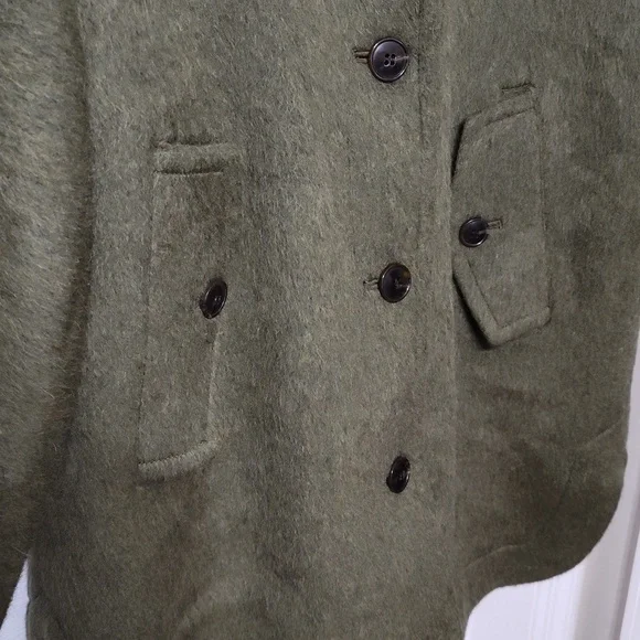 Madewell Hemford Poncho Mohair Coat - Picture 9 of 12